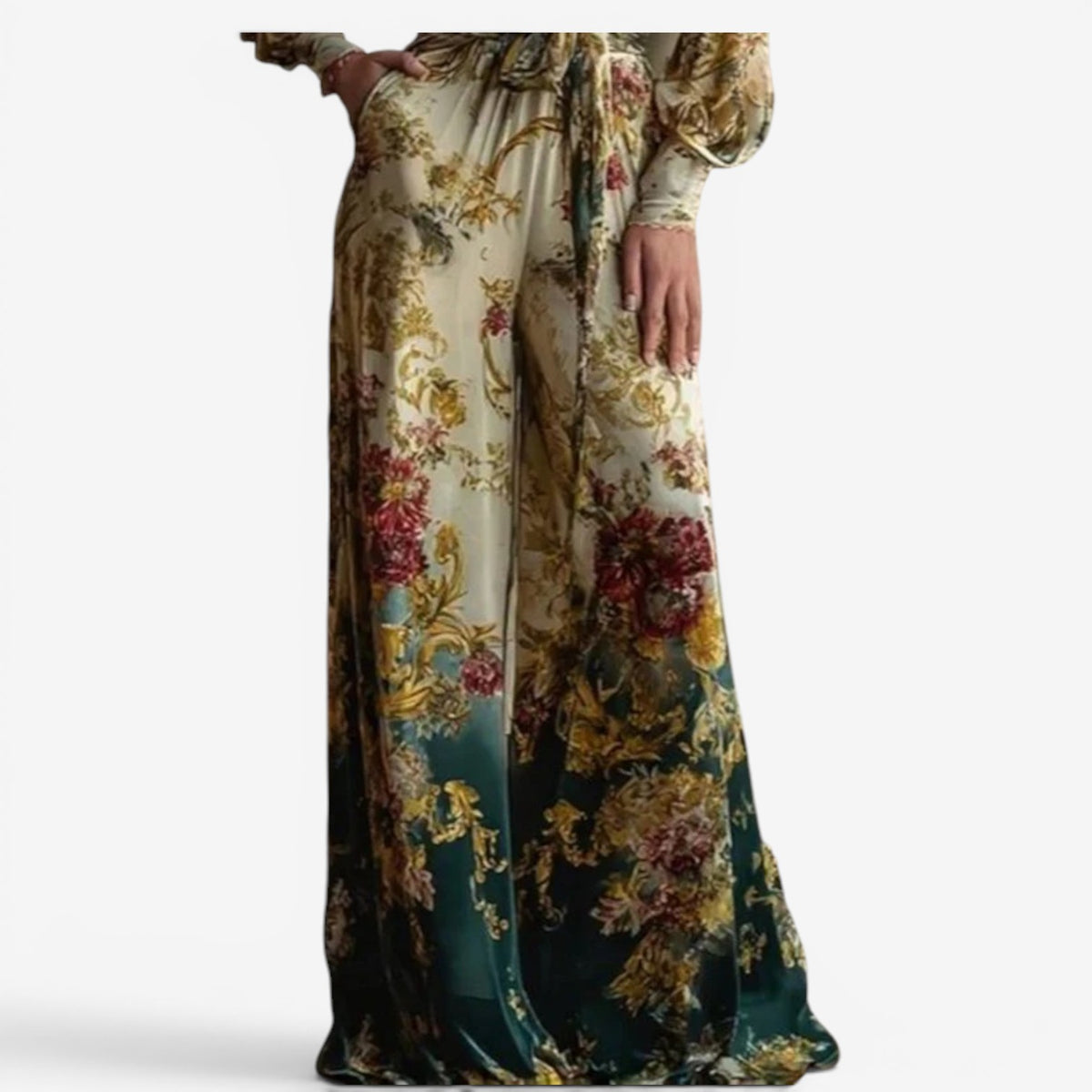 Ivonne™ Jumpsuit con scollo a V