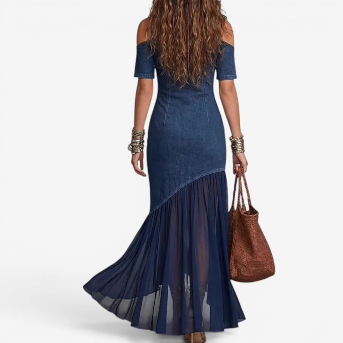 Kimberley™ Abito lungo in denim