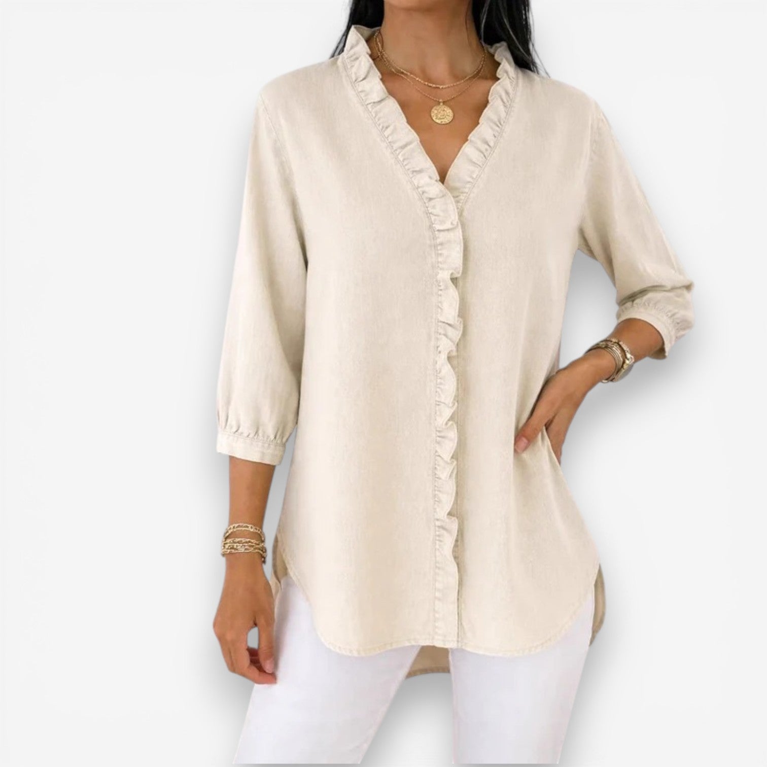 Carmina™ Camicia lunga fluida