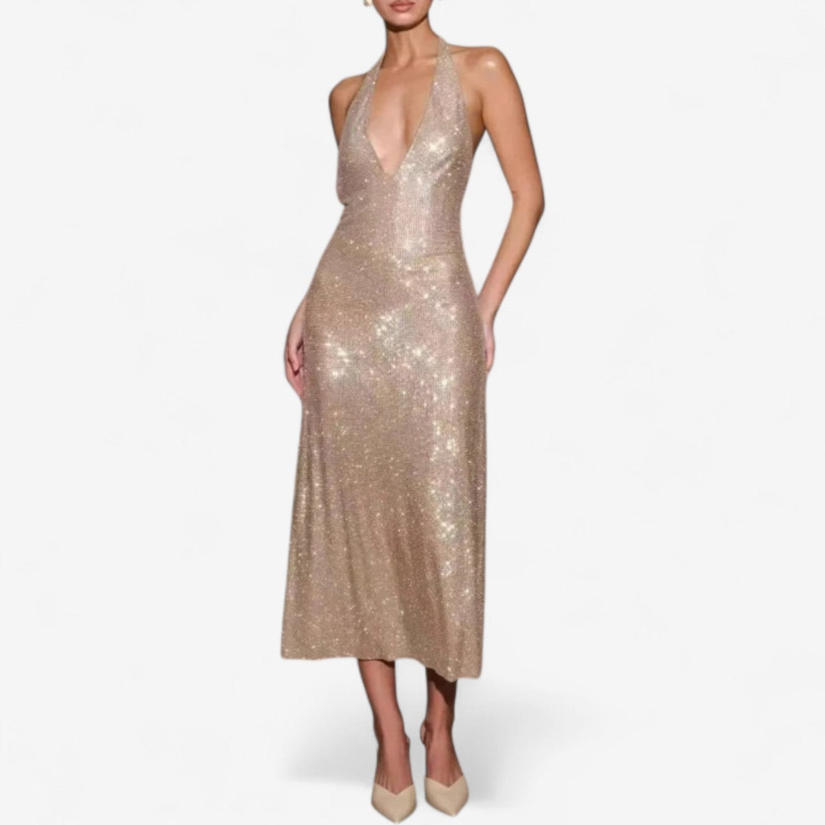 Abito con paillettes Ischen™