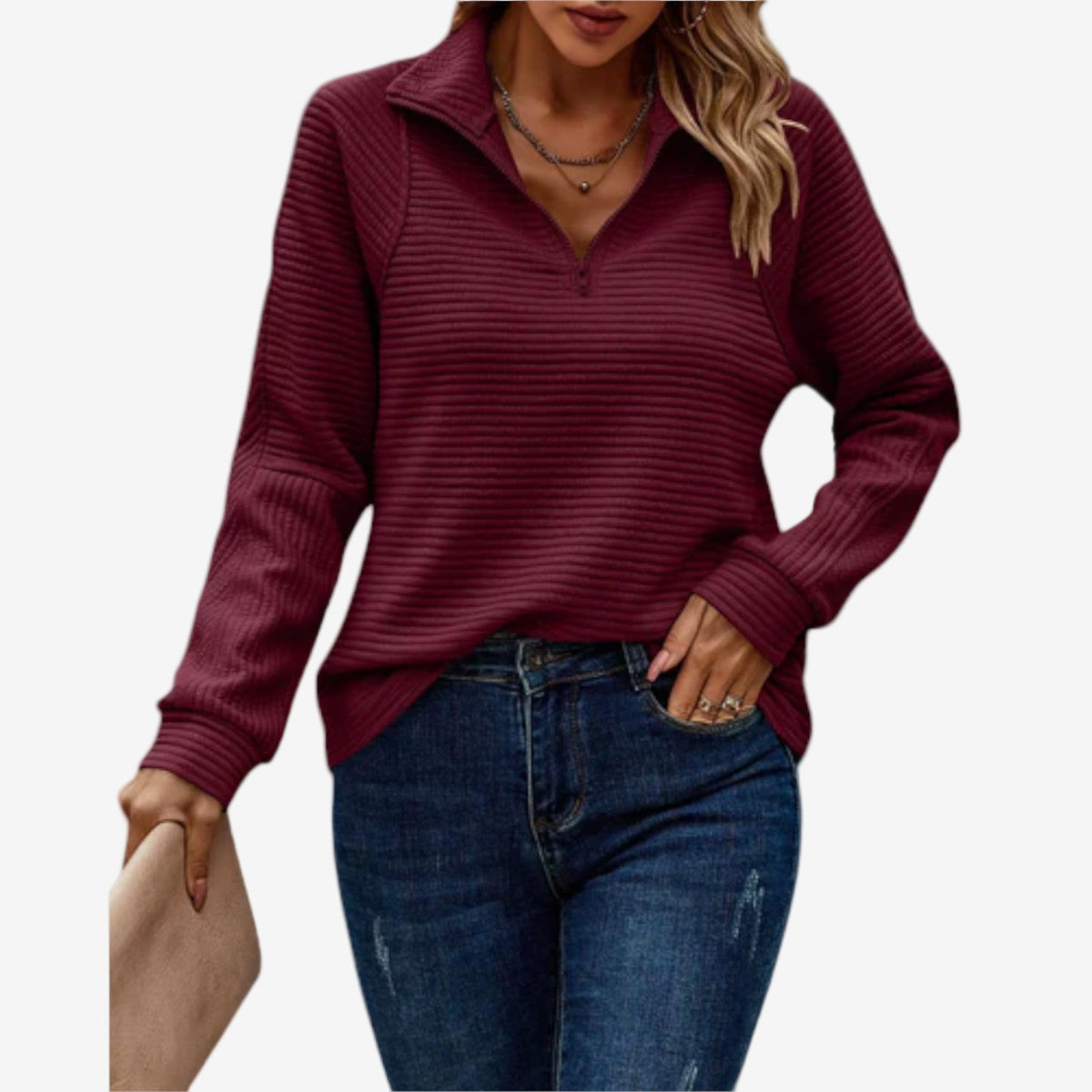 Vejara™ Maglione con cerniera