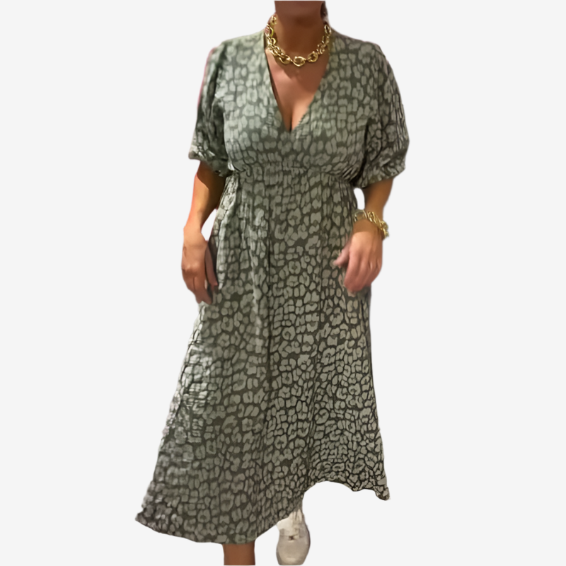 Rosetta™ Abito con stampa leopardata